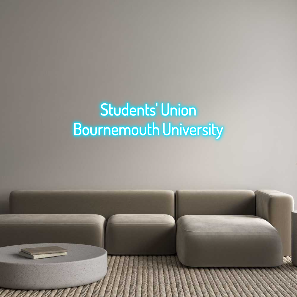 Custom Neon Text - Students' Uni...