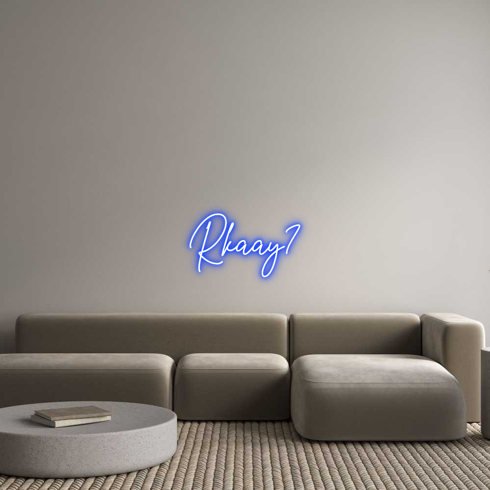 Custom Neon Text - Rkaay7