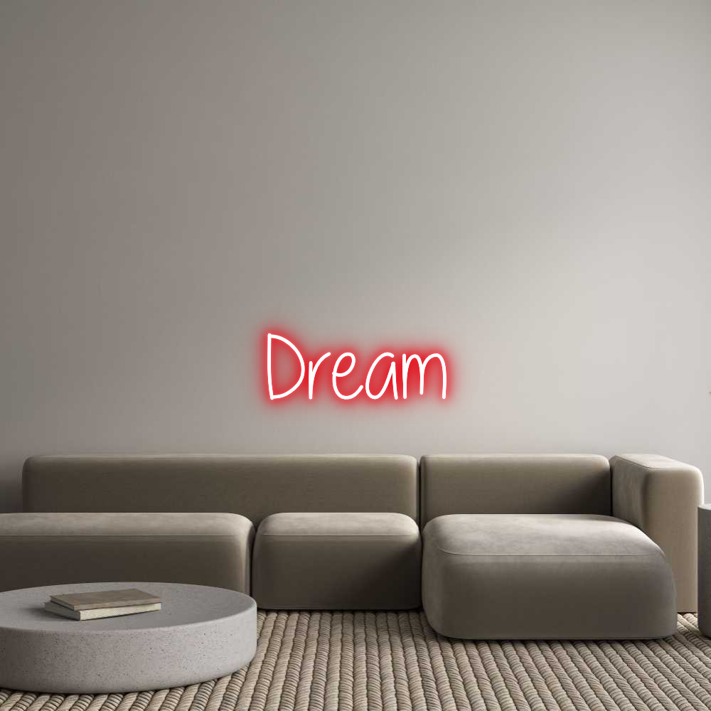 Custom Neon Text - Dream
