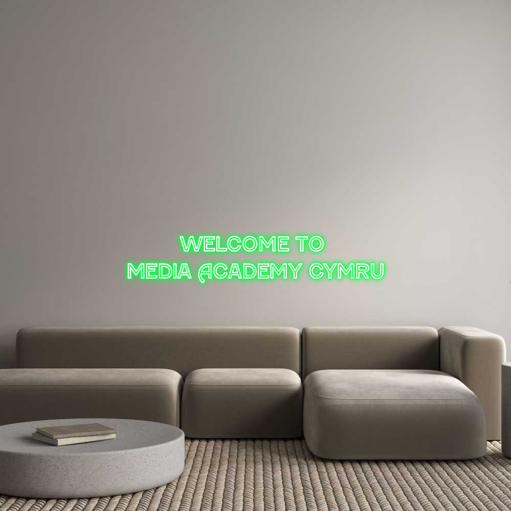 Custom Neon Text - Welcome to 
...