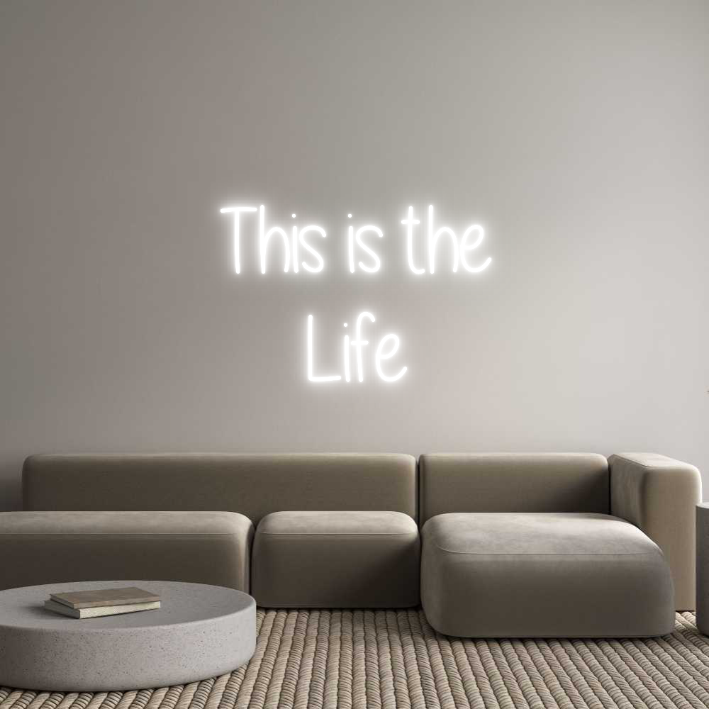 Custom Neon Text - This is the
...