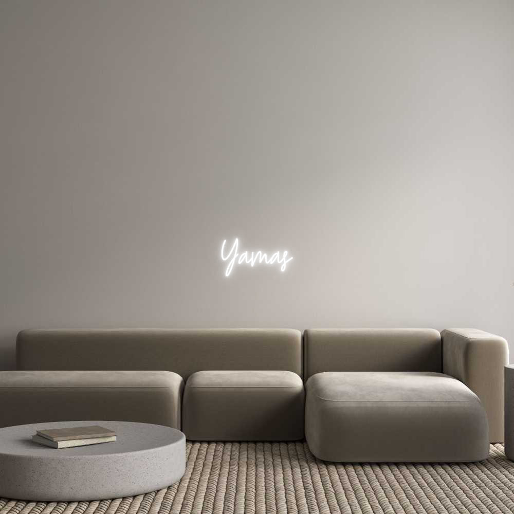 Custom Neon Text - Yamas