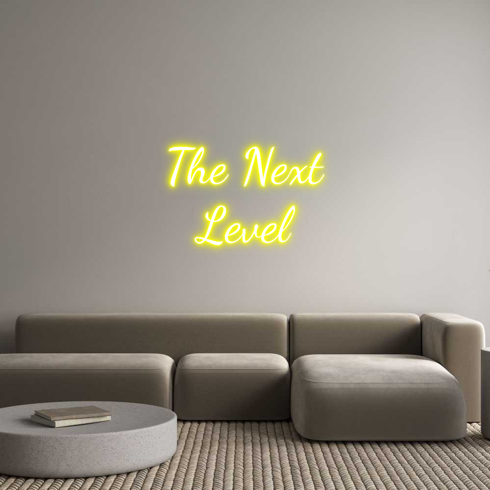 Custom Neon Text - The Next
Level