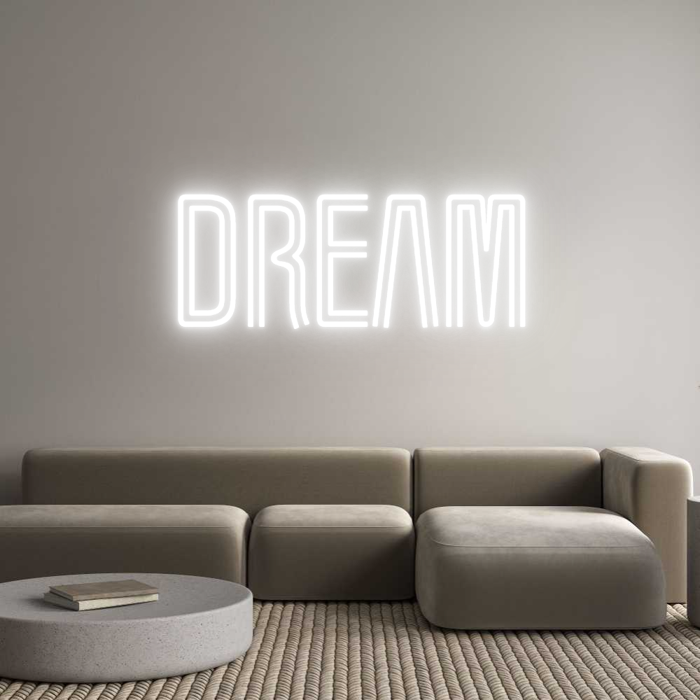Custom Neon Text - Dream