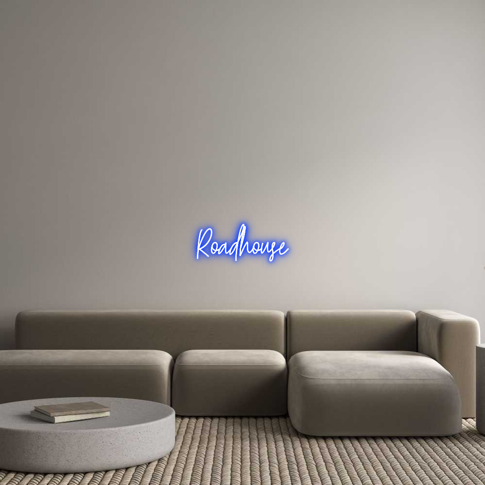 Custom Neon Text - Roadhouse