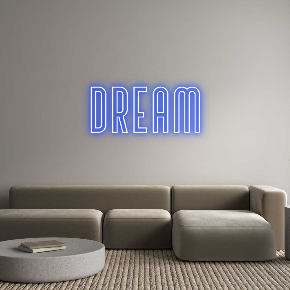 Custom Neon Text - Dream