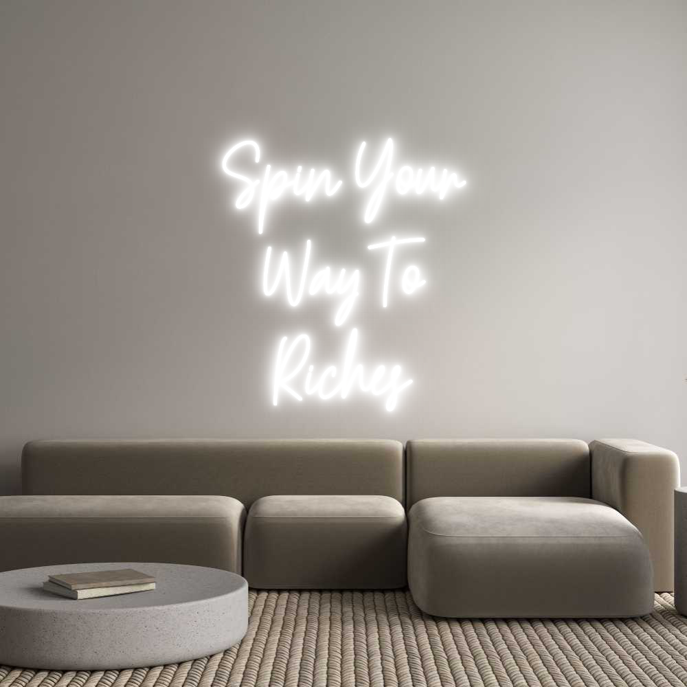Custom Neon Text - Spin Your
Wa...