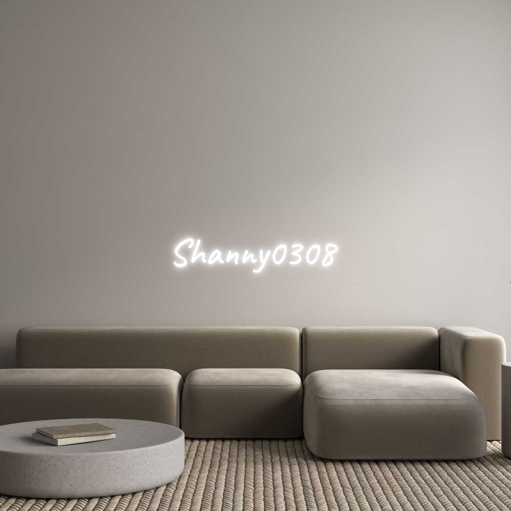 Custom Neon Text - Shanny0308