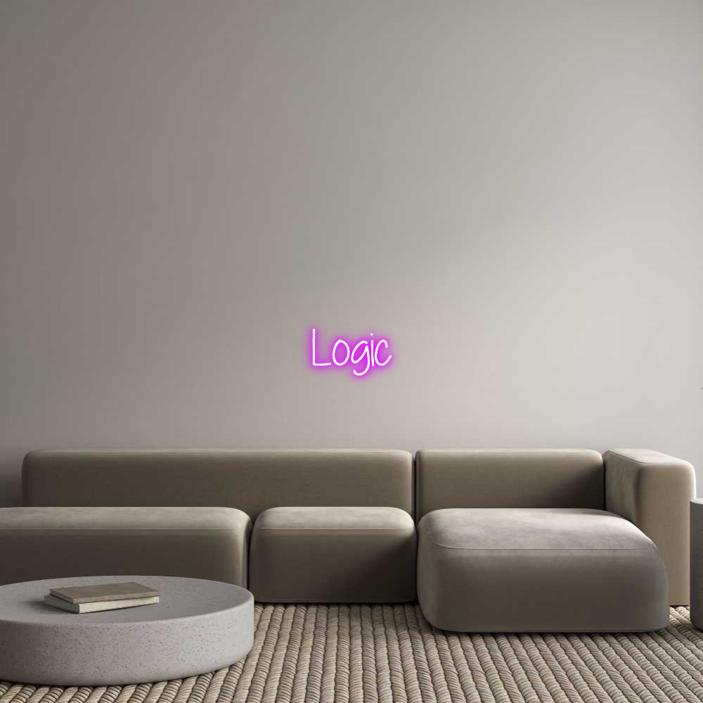 Custom Neon Text - Logic