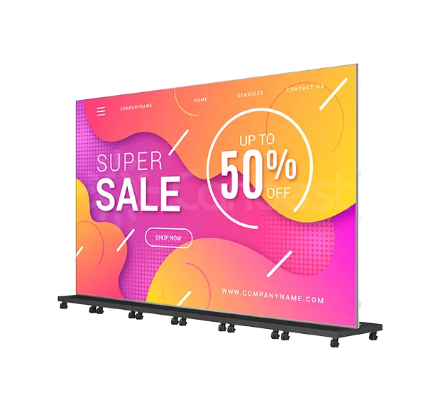 CJ NEXT V2 Series - Foldable Design Seamless A10 Poster with 2K