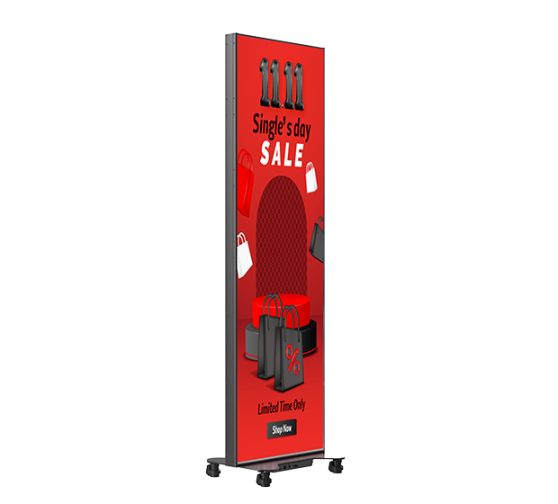 CJ-Double Series - Double Sided Portable GOB LED Poster
