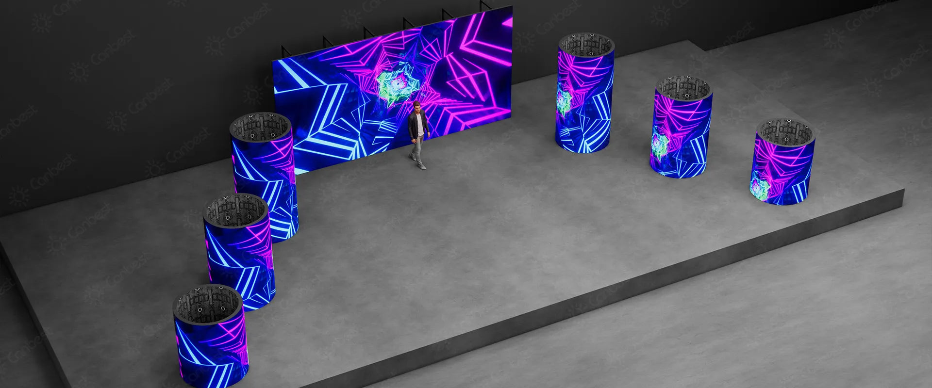 XSC Series - Super Flex & Curved Events LED Screen