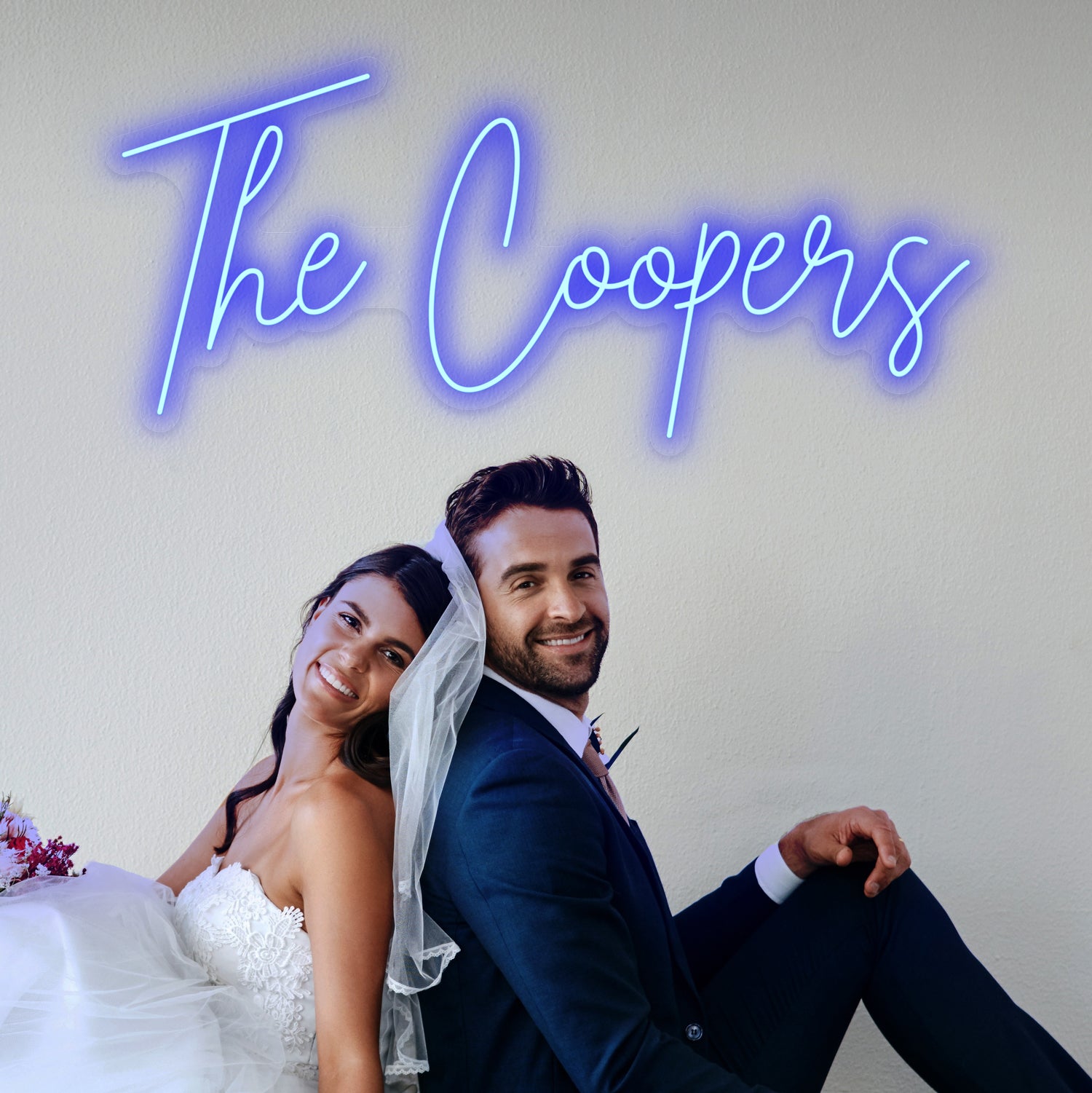 Neon Signs - Custom LED Wedding Sign - Personalised High Quality Made To Order