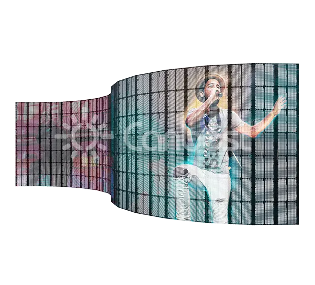 RT Series - Ultra-Transparent Black LED Screen for Events